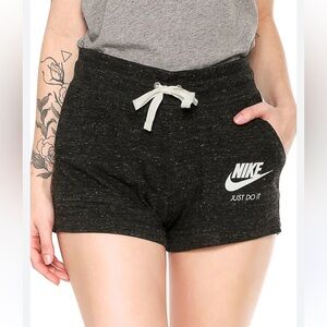 Nike Women's Charcoal Athletic Shorts